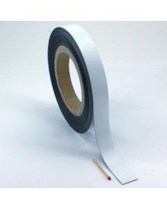 Semi-anisotropes Magnetband, Kennzeichnungsband 20 mm breit, weiß