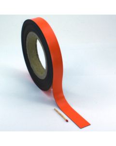 Magnetband, Kennzeichnungsband 20 mm breit, orange