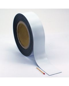 Semi-anisotropes Magnetband, Kennzeichnungsband 40 mm, weiß