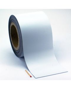 Semi-anisotropes Magnetband, Kennzeichnungsband 100 mm, weiß