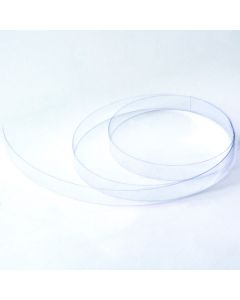PVC Klarsicht-Abdeckstreifen für C-Profil 15 mm