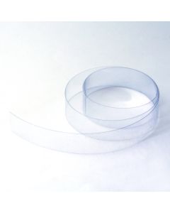 PVC Klarsicht-Abdeckstreifen für C-Profil 30 mm