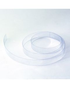 PVC Klarsicht-Abdeckstreifen für C-Profil 20 mm