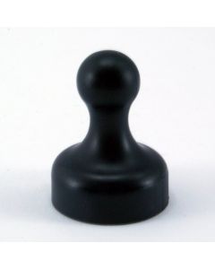 Pin-Magnet (Kegelmagnet, Memohalter) 25 mm, schwarz