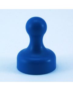 Pin-Magnet (Kegelmagnet, Memohalter) 25 mm, blau