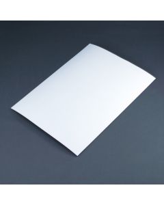 Anisotrope Magnetfolie 14,5 x 21 cm, 80 g/cm², weiß (Sonderposten)