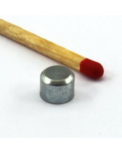 Topfmagnet zum Einpressen oder Kleben Ø6 x 4,5 mm, verzinkt