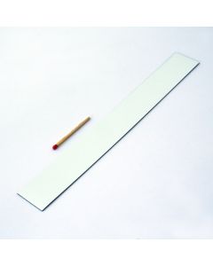 Semi-anisotroper Magnetfolienstreifen 210 x 25 mm, weiß