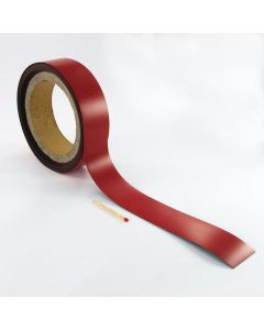Anisotropes Magnetband, Kennzeichnungsband 30 mm, rot