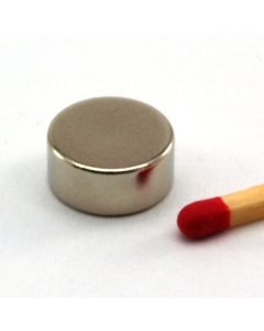 NdFeB N45 Scheibenmagnet Ø11 x 5 mm, vernickelt