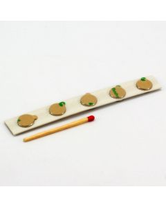 10 NdFeB N35 Scheibenmagnete Ø10 x 1 mm, selbstklebend