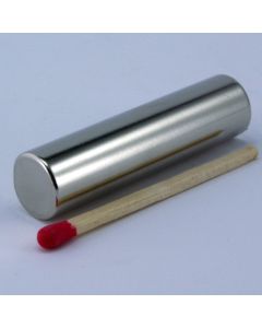 NdFeB N45 Stabmagnet Ø12 x 48 mm, vernickelt