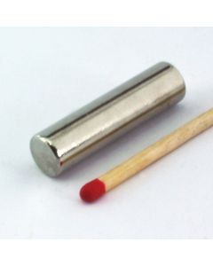 NdFeB N42 Stabmagnet Ø8 x 30 mm, vernickelt