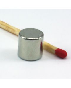 SmCo Scheibenmagnet Ø9 x 9 mm, vernickelt