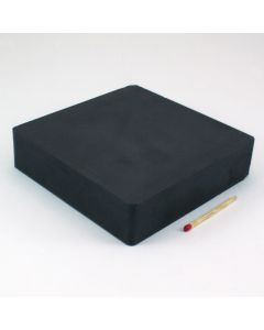 Ferrit Y30 Quadermagnet 100 x 100 x 25 mm
