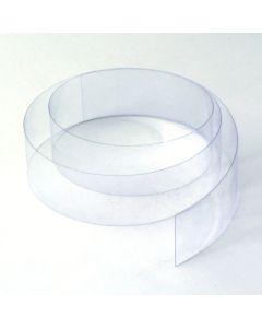 PVC Klarsicht-Abdeckstreifen für C-Profil 40 mm