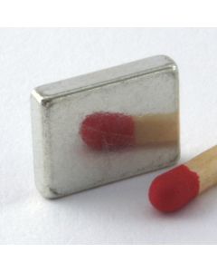 SmCo Quadermagnet 12 x 9 x 2,5 mm, verzinnt