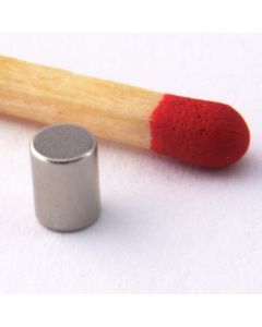 NdFeB N45 Stabmagnet Ø3 x 4 mm, vernickelt