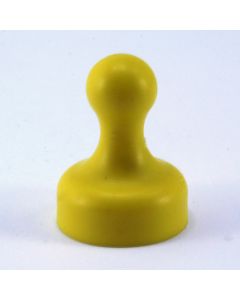 Pin-Magnet (Kegelmagnet, Memohalter) 25 mm, gelb