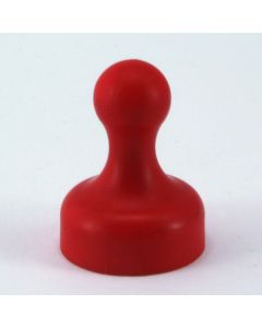 Pin-Magnet (Kegelmagnet, Memohalter) 25 mm, rot