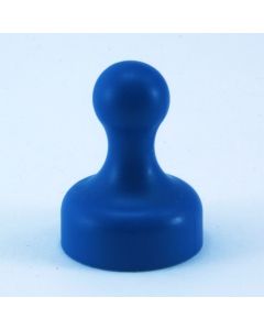 Pin-Magnet (Kegelmagnet, Memohalter) 25 mm, blau