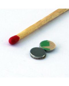 NdFeB N52 Scheibenmagnet Ø6 x 1 mm, selbstklebend