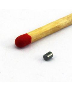 NdFeB N52 Stabmagnet Ø1,6 x 2,2 mm, schwarz vernickelt, diametral
