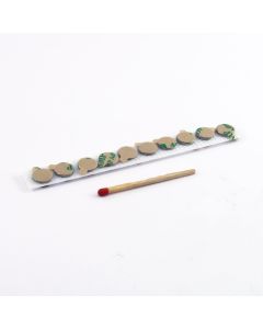 20 NdFeB N35 Scheibenmagnete Ø8 x 1 mm, selbstklebend