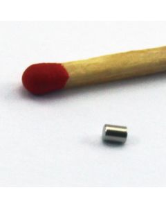 NdFeB N52 Stabmagnet Ø1,6 x 2,2 mm, vernickelt, diametral