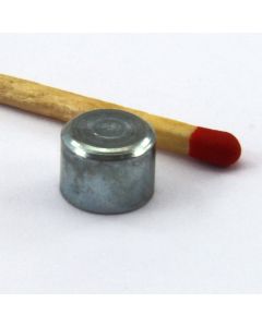 Topfmagnet zum Einpressen oder Kleben Ø8 x 6 mm, verzinkt