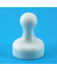 Pin-Magnet (Kegelmagnet, Memohalter) 25 mm, weiß
