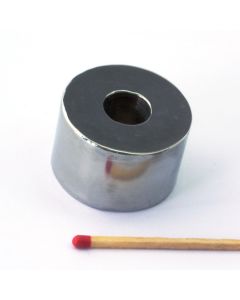 NdFeB 48SH Ringmagnet Ø32 (11) x 20 mm, Edelstahl rostfrei