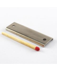 SmCo Flachleiste 50 x 15 x 3 mm, gebohrt, rostfrei