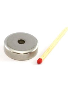 NdFeB Topfmagnet mit 90°-Senkung, Ø25 x 7 mm
