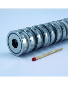 NdFeB Topfmagnet mit Zylindersenkung, Ø25 x 8 mm (150 N)