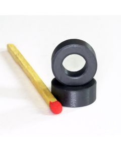 Ferrit HF8/22 Ringmagnet Ø12,1 (6,35) x 5 mm, radial, N-Pol außen