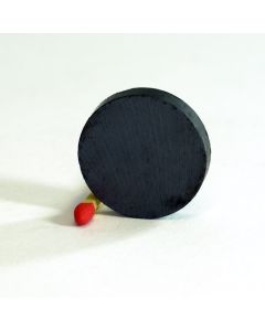 Ferrit Y35 Scheibenmagnet Ø20 x 4 mm, 2-polig