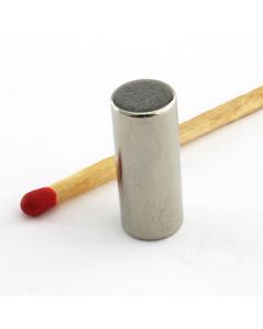 NdFeB N45 Stabmagnet Ø7,5 x 18 mm, vernickelt