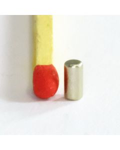 SmCo Stabmagnet Ø2 x 4 mm, vernickelt